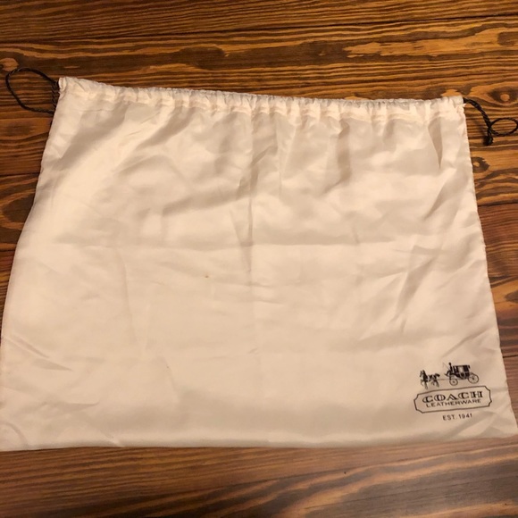 Coach Signature Blue and Tan Purse - Picture 5 of 5